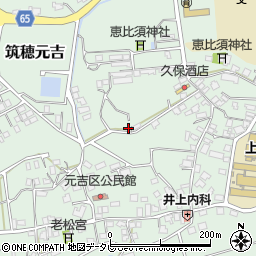 福岡県飯塚市筑穂元吉482周辺の地図