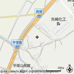 福岡県飯塚市平塚周辺の地図