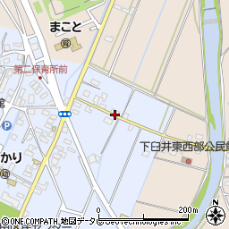 福岡県嘉麻市飯田122-1周辺の地図