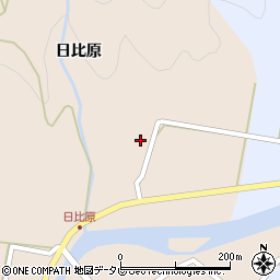 徳島県海部郡海陽町日比原日比原67周辺の地図