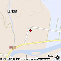 徳島県海部郡海陽町日比原日比原23周辺の地図