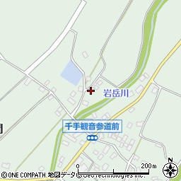 福岡県豊前市挾間284周辺の地図