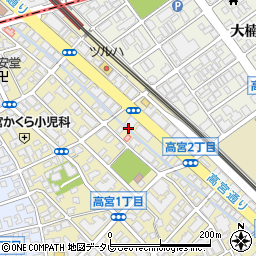 石橋・武道具店周辺の地図