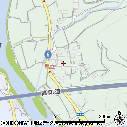 高知県高知市尾立174周辺の地図