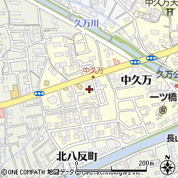 高知県高知市中久万294周辺の地図