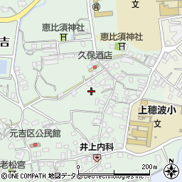 福岡県飯塚市筑穂元吉484周辺の地図