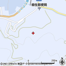 愛媛県大洲市長浜町櫛生3周辺の地図