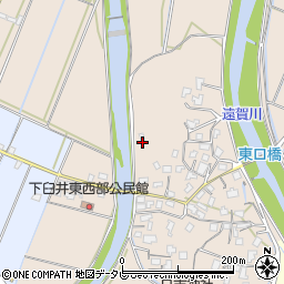 福岡県嘉麻市下臼井624周辺の地図