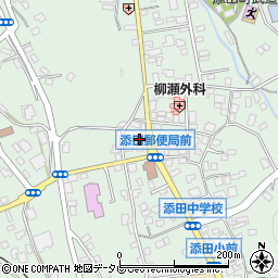 福岡県田川郡添田町添田2060-1周辺の地図