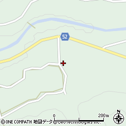 愛媛県喜多郡内子町本川2660周辺の地図