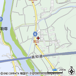 高知県高知市尾立182周辺の地図