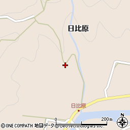 徳島県海部郡海陽町日比原日比原142周辺の地図