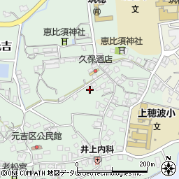 福岡県飯塚市筑穂元吉459周辺の地図