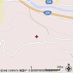 愛媛県喜多郡内子町大瀬中央1519周辺の地図