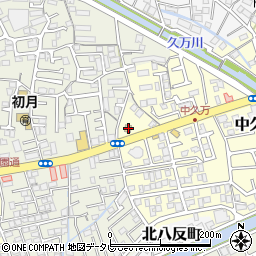 高知県高知市中久万289周辺の地図