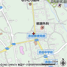 福岡県田川郡添田町添田2060-7周辺の地図