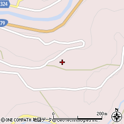 愛媛県喜多郡内子町大瀬中央1212周辺の地図