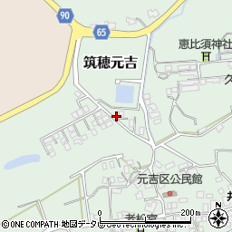 福岡県飯塚市筑穂元吉686周辺の地図