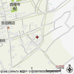 大分県中津市北原815周辺の地図