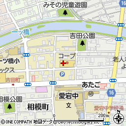 高知県高知市吉田町周辺の地図