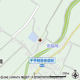 福岡県豊前市挾間278周辺の地図