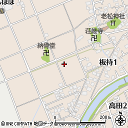 福岡県糸島市板持周辺の地図