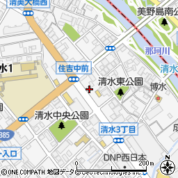 ニッカホーム福岡株式会社　福岡南営業所周辺の地図