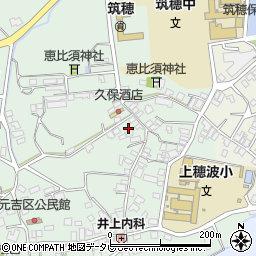 福岡県飯塚市筑穂元吉483-5周辺の地図