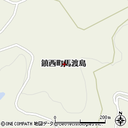 佐賀県唐津市鎮西町馬渡島周辺の地図