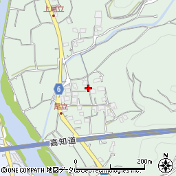 高知県高知市尾立169周辺の地図