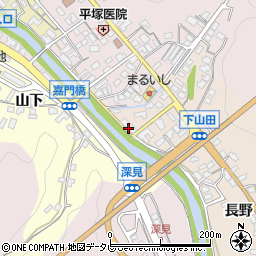 福岡県嘉麻市長野216-1周辺の地図