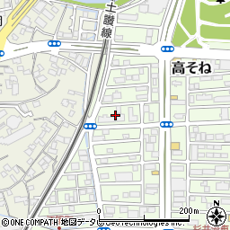 高知県高知市高そね6周辺の地図