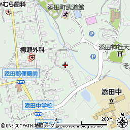 福岡県田川郡添田町添田1430周辺の地図