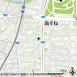 高知県高知市高そね5周辺の地図