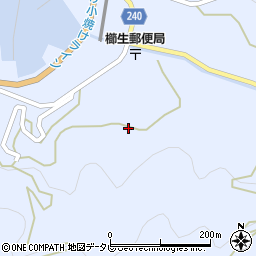 愛媛県大洲市長浜町櫛生305周辺の地図