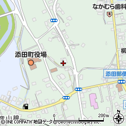 金光教添田教会周辺の地図