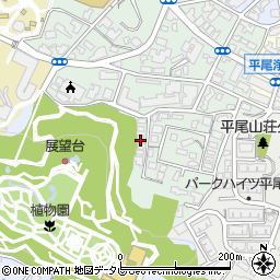 福岡県福岡市中央区平尾浄水町16-6周辺の地図