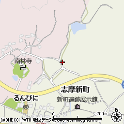 福岡県糸島市志摩新町375周辺の地図