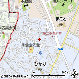 福岡県嘉麻市飯田338-11周辺の地図