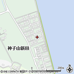 大分県宇佐市神子山新田39-95周辺の地図