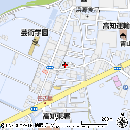 ヨシケイ高知周辺の地図