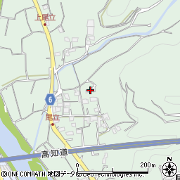 高知県高知市尾立163-2周辺の地図