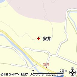 徳島県海陽町（海部郡）芥附周辺の地図