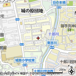 福岡県福岡市西区城の原団地9周辺の地図