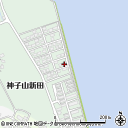 大分県宇佐市神子山新田39-97周辺の地図