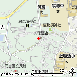 福岡県飯塚市筑穂元吉487周辺の地図