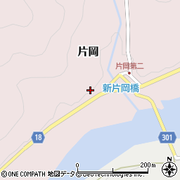 高知県高岡郡越知町片岡705周辺の地図