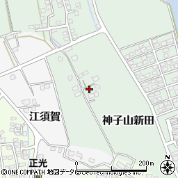 大分県宇佐市神子山新田81周辺の地図