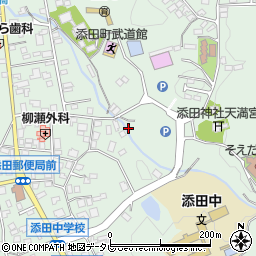 福岡県田川郡添田町添田1626周辺の地図