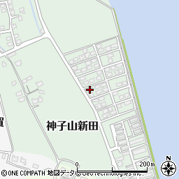 大分県宇佐市神子山新田39-45周辺の地図